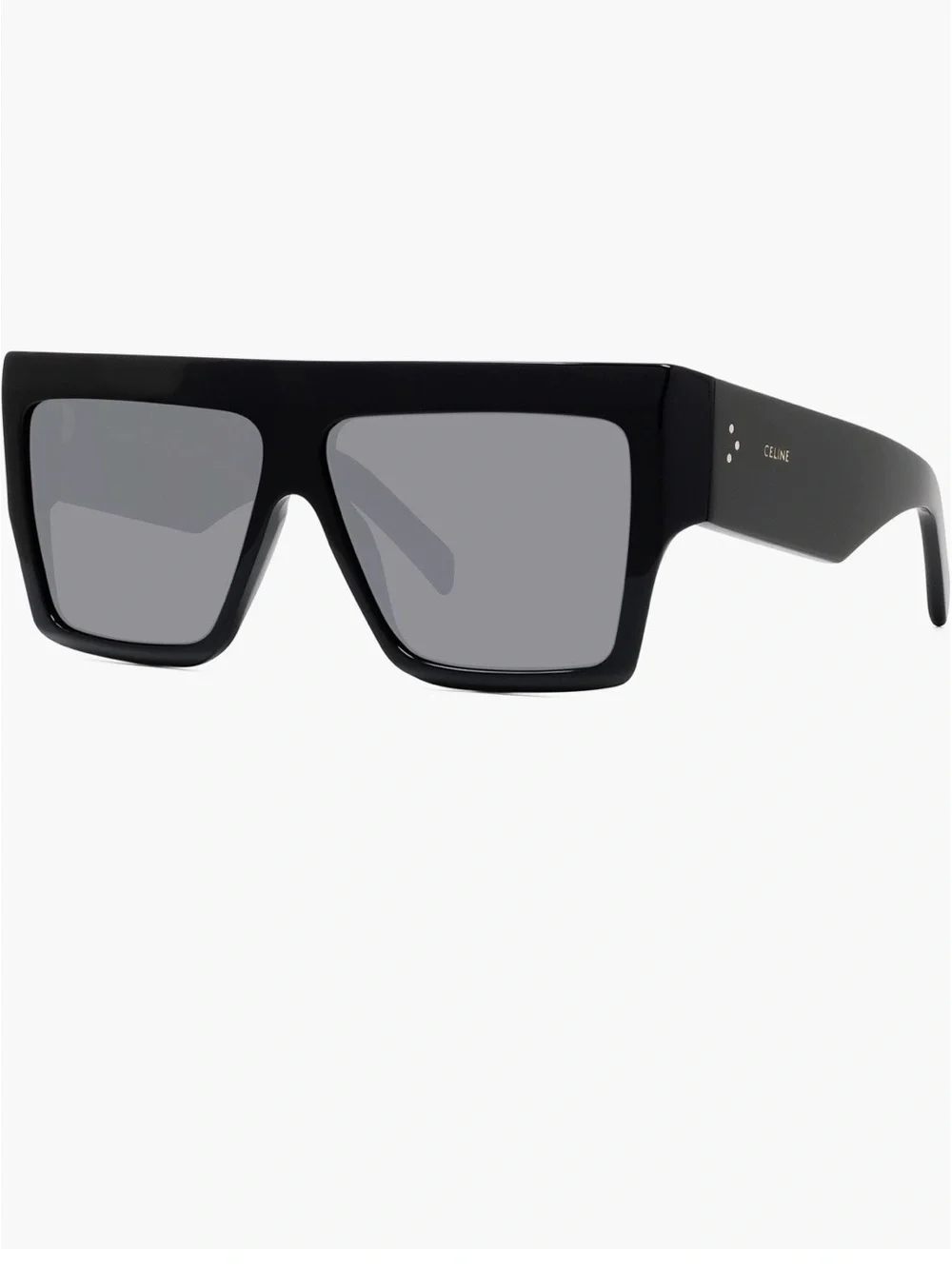 BRAND NEW- CELINE Bold Black 3 Dot Square Sunglasses